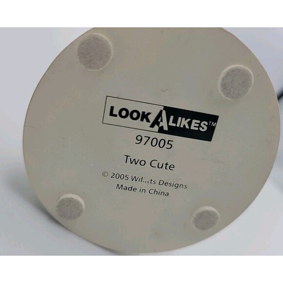 LOOKALIKES" 97005 Hannah With Dog Two Cute 2005 Willits Designs Made in China - Picture 9 of 9